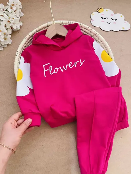 هودی شلوار Flower