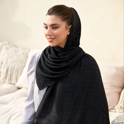 شال کاریان اسلپ نگین‌دار 20305