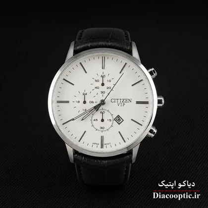 ساعت مچی مردانه موتور ژاپن برند سیتیزن مدل Do1278 چرمی
