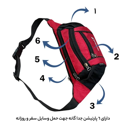 کیف کمری فوروارد مدل FORWARD - FCLT0111