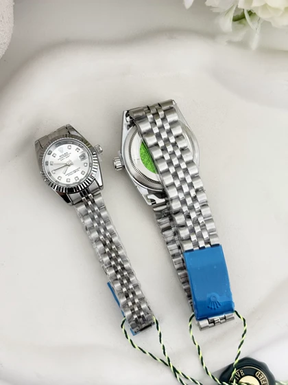 ست ساعت زوجی رولکس سیلور 907