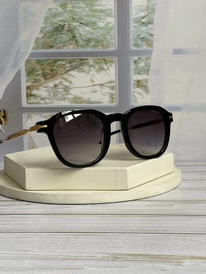 عینک آفتابی مون بلان مدل MB0235 فریم استات و کائوچو، عدسی پلی‌کربنات UV400 با طراحی لوکس و باکیفیت