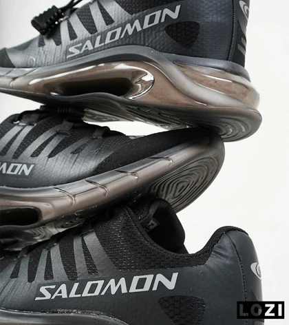 کفش کتانی مردانه مشکی کپسول سفید سالومون Salomon LAB