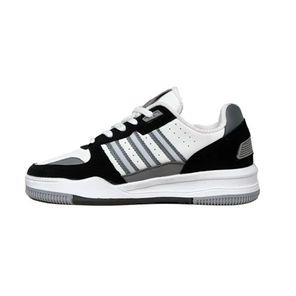 کتانی اسپرت مردانه مدل آدیداس Adidas رنگ سفید مشکی کد 51420
