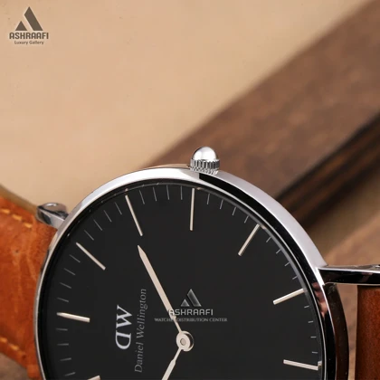 ساعت دنیل ولینگتون بند چرمی Daniel Wellington 00117K