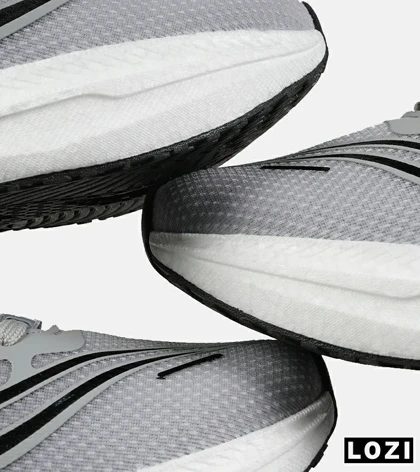 کفش کتانی مردانه و زنانه طوسی GENERIC All Run مدل 7434