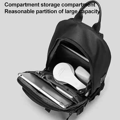 کیف کراس بادی مردانه بنج اصل Bange BG-77120 ضد آب USB دار