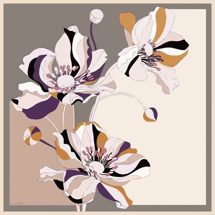 روسری ابریشم توییل هارمونی