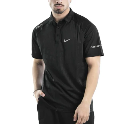 پولوشرت ورزشی مردانه نایک مدل 579 مشکی
