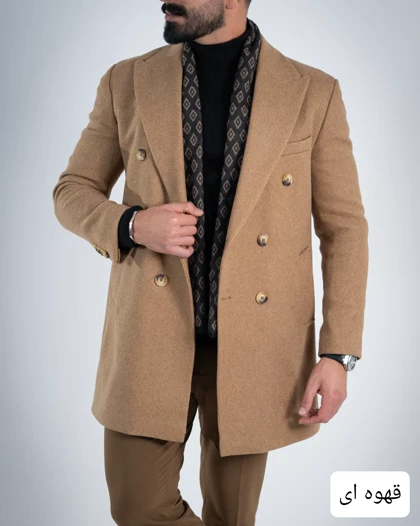 پالتو فوتر کلاسیک مردانه_کد4684