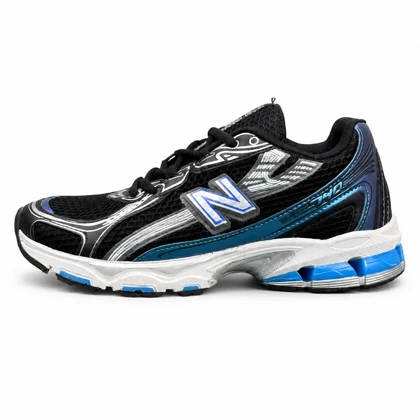 کفش کتانی مردانه مدل نیوبالانس مشکی آبی New BALANCE 740