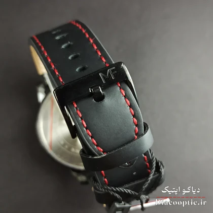 ساعت مچی مردانه اورجینال موتور ژاپن برند مینی فوکوس سه موتور مدل Mf0025G.02 بند چرم
