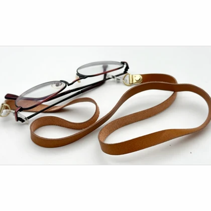 ست هولدر و بند عینک چرم مدل آیناز