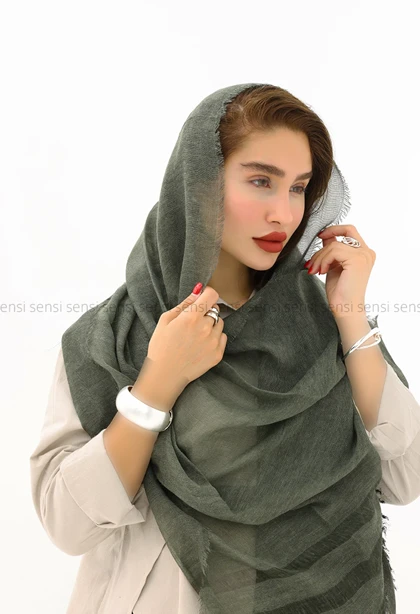 شال نخی لینن