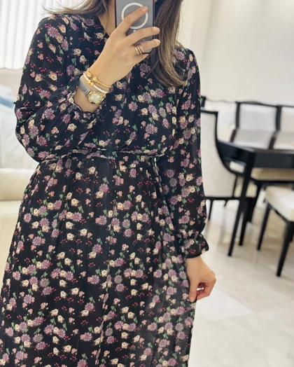 پیراهن حریر آرشیدا