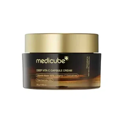 کرم کپسولی روشن‌کننده و ضد لک مدیکیوپ مدل Medicube Deep Vita C