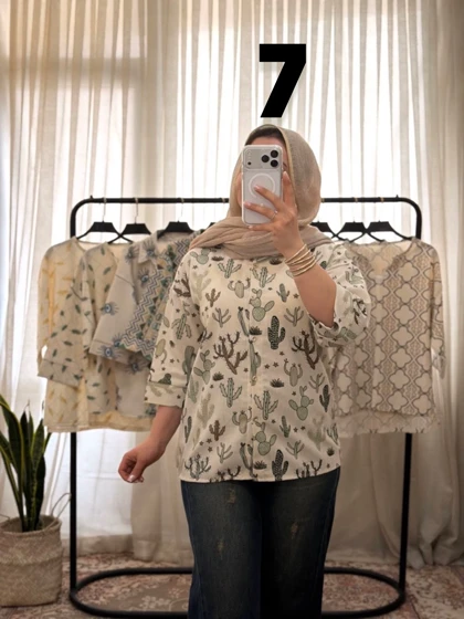 مانتو شومیز لینن زنانه