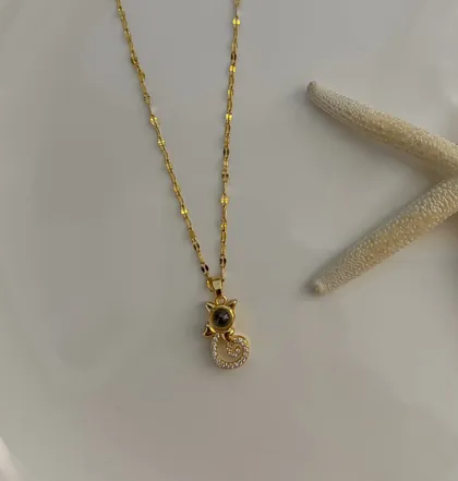 گردنبند دوست دارم به صد زبان دنیا