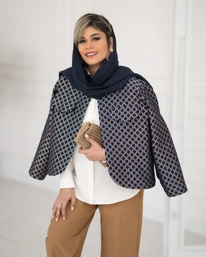 کت تافته ژاکارد