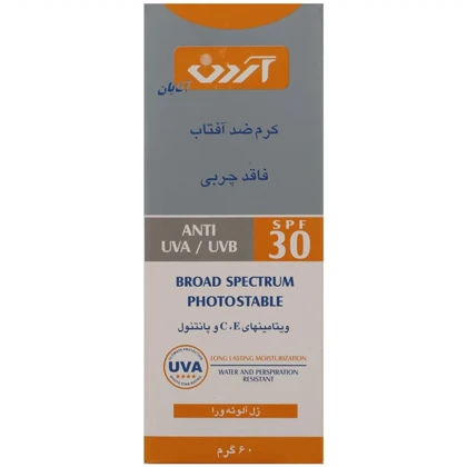 ضد آفتاب مردانه آردن مدل Oil Free با SPF30 حجم 60 گرم