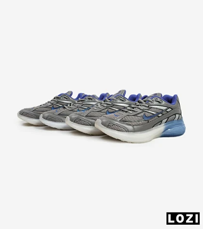 کفش کتانی مردانه طوسی آبی Nike VaporMax