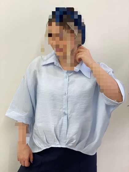 شومیز سیلک مدال 12535