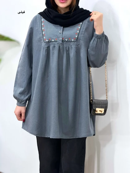 مانتو گلدوزی آیسو گیسو