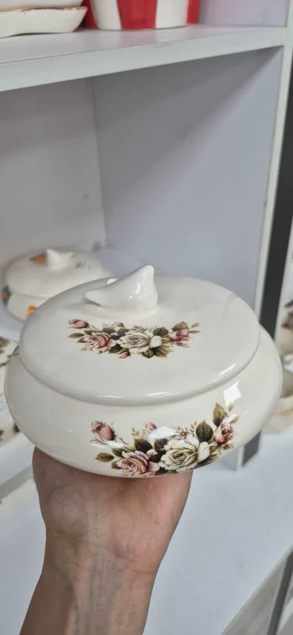 شکلات خوری سرامیک طرح گل