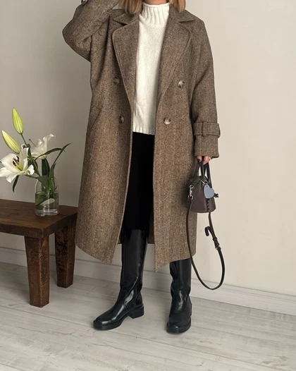 پالتوجناغی Cocoa قد بلند (نسکافه ای)