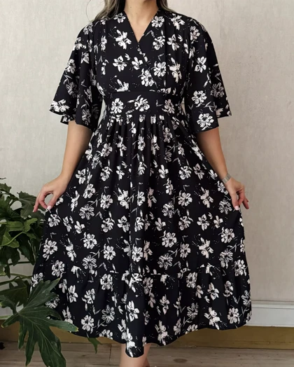 پیراهن میدی بهار