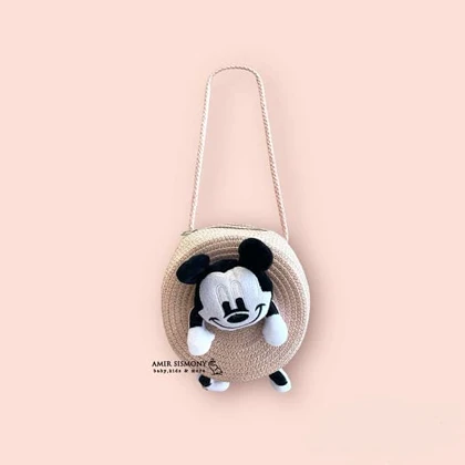 کیف حصیری دخترانه