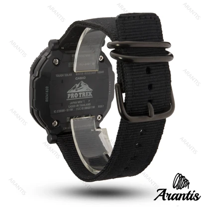 ساعت کاسیو مردانه پروترک protrek فول مشکی مدل m-10257