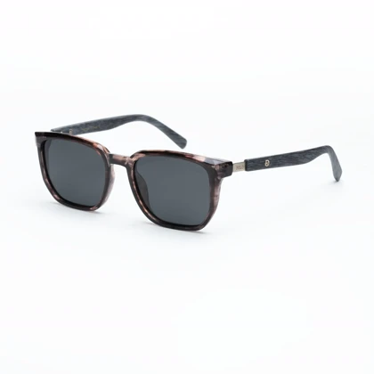 عینک آفتابی مردانه وزنانه پلاریزه پولو POLO مدل SG-25139باطراحی دسته طرح‌چوب وشیک