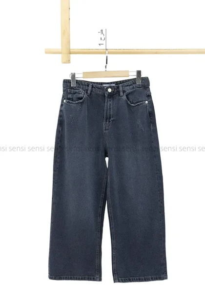 شلوار جین نیم بگ کد1005009