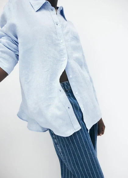 شومیز لینن H&M212