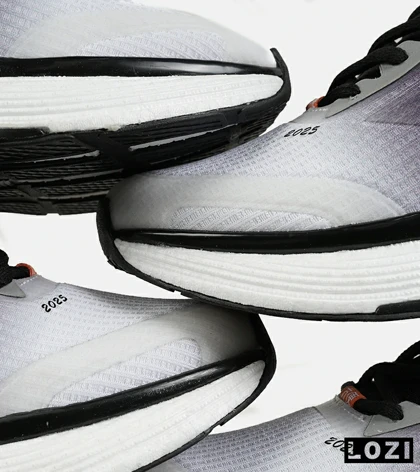 کفش کتانی مردانه و زنانه سفید خاکستری Adidas PureBoost v02