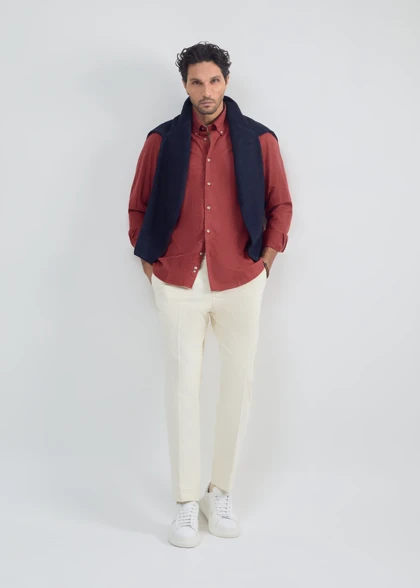 پیراهن یقه دکمه دار 2520103