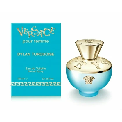 ادوتویلت زنانه ورساچه مدل Pour Femme Dylan Turquoise حجم 100 میلی لیتر