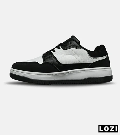 کفش کتانی مردانه مشکی سفید Sunny Gate مدل 8235