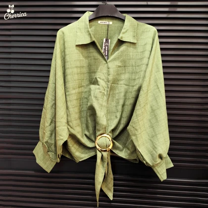 شومیز مجلسی سگک دار زنانه کد 38