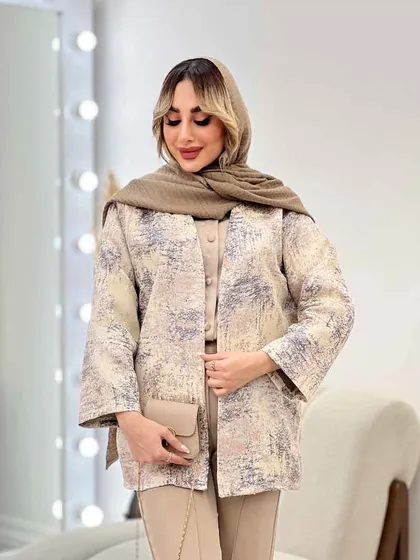 مانتو ژاکارد شاین
