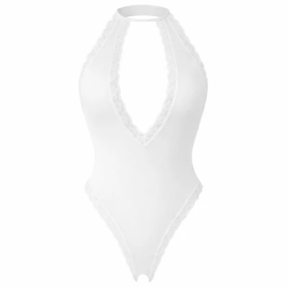 بادی فاق باز تور پشت مرواریدی سفید برند سیدل کد 4602