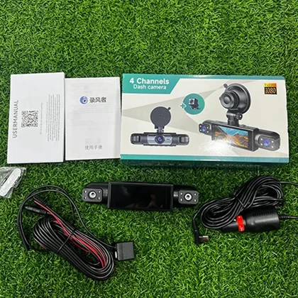 دوربین ثبت وقایع خودرو بلک باکس BLACK BOX چهار لنزه
