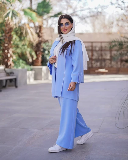 کت شلوار بگ مغزیدوزی شده