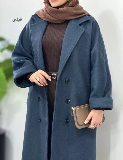 پالتو فوتر بلند آستردار آیسو دلبر 1