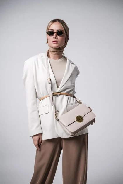 کیف دوشی زنانه دیوید جونز مدل David Jones CM7549