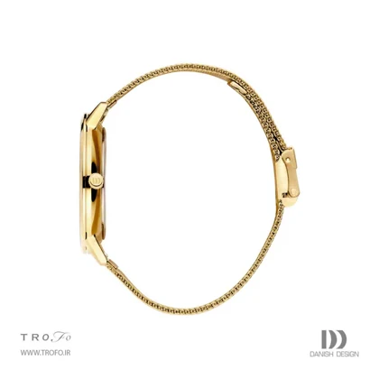 ساعت مچی عقربه ای مردانه دنیش دیزاین (Danish design) مدل IQ05Q1267 Akilia Day/Date Gold Mesh