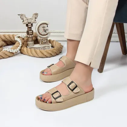 صندل دو سگکی زنانه کد 862