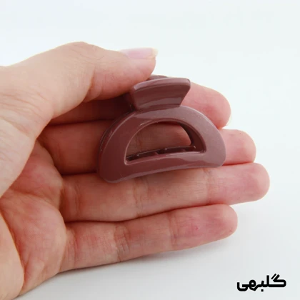 کلیپس دخترانه مدل صخره ای کوچک دو رنگ
