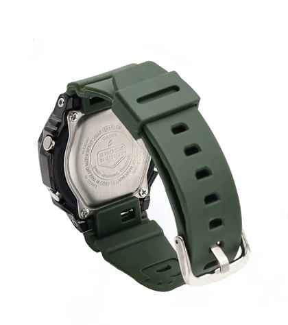 ساعت جی شاک زنانه GM-S2100 سبز مشکی